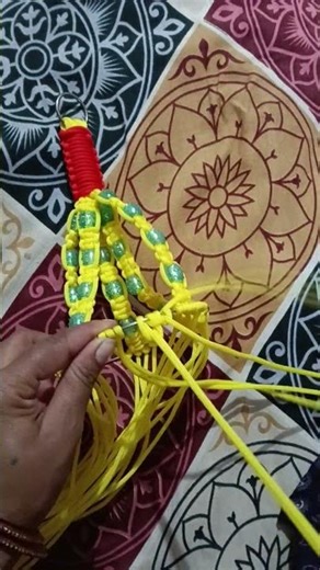 macrame jhumar design #macrame #macramedesign