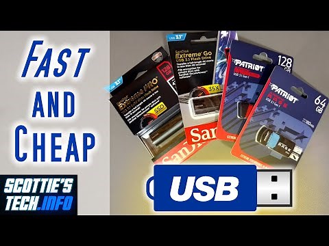 Fast USB 3 sticks that won't break the bank