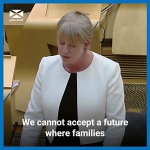 No child should live in poverty. Today we published our second Tackling Child Poverty Delivery Plan. Watch Social Justice Secretary Shona Robison explain why it’s so important ⬇ Find out more ➡ bit.ly/TacklingChildPovertyPlan | The Scottish Government