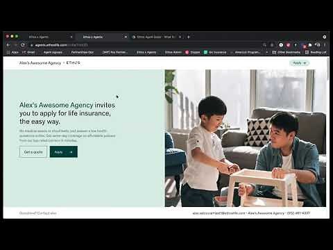 Sell more Life Insurance with our Ethos Platform!