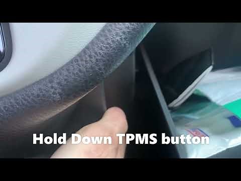 2017 Toyota Corolla Tire Pressure Light Reset Procedure - How To Turn Off TPMS Light