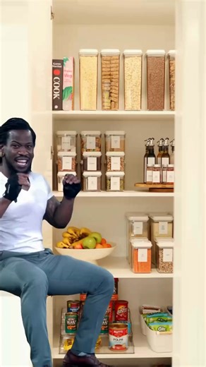 Get ready to fall in love with your pantry! Shh... I'm busy enjoying my happy place. Yes, it's the pantry. Now 30-70% off - start organizing & stress less! | Pretty Little Designs