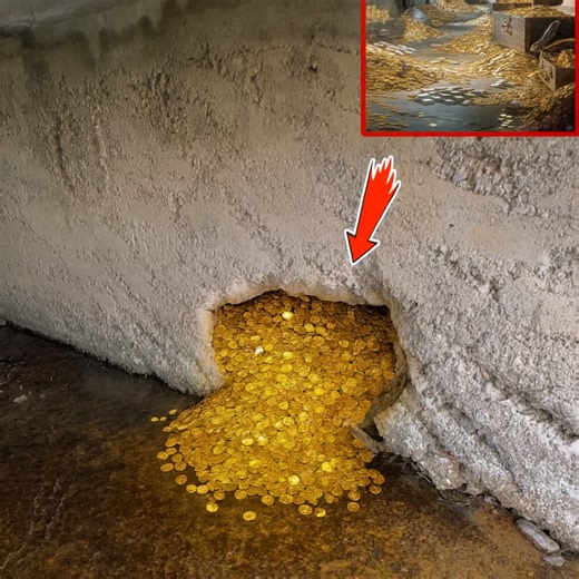 💥 “Hidden Treasure Found Beneath the Wall! Gold Overflowing from the Hole!” | The Best Archaeologist