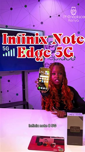 🚀 The new Infinix Note Edge 5G is here at Phoneplace Kenya for only KSh 32,999! ⚡🔥 Experience ultra-fast 5G speed, premium design, powerful performance & next-level Infinix AI features all at an unbeatable price. Don’t miss out on the best smartphone deal in Kenya right now! #InfinixNoteEdge5G #PhoneplaceKenya #5GSmartphoneKenya #BestPhoneDealsKE #TechDealsKenya 🔥