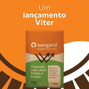 A Viter já cuidava do seu solo, mas agora vai garantir proteção para suas folhas e frutos também. Conheça o #Sungard, o mais novo produto da nossa marca para o setor agrícola que será lançado em breve no mercado! Com o Sungard, você diminui o estresse oxidativo, garante o conforto térmico, mantém a coloração dos frutos e melhora a produtividade. Para conhecer mais sobre essa novidade, acesse: https://bit.ly/35nfzK6 #ViterAgro #Agrícola #Plantação #VotorantimCimentos #SeuFrutoPodeMais | Votoranti