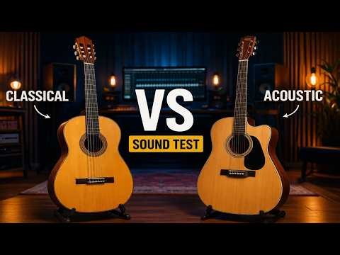 Classical or Acoustic Guitar? Which One Sounds Better?