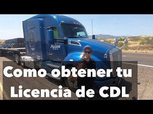 Cómo obtener tu CDL en español