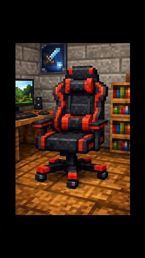 Ultimate Custom Gaming Chair Design | Minecraft Interior Hack