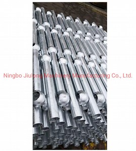[Hot Item] Jiulong Hot Dipped Galvanized Handrail Ball Joint Type Stanchion Post Railing with CE Approval for Building Steel Structures