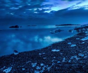 Blue Ice Water Live Wallpaper