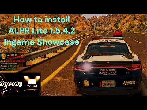 How To Install ALPR Lite 1.5.4.2 In LSPDFR