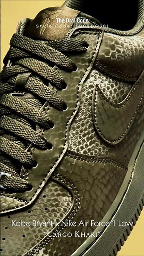 Kobe Bryant x Nike Air Force 1 Low “Cargo Khaki”