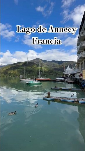 Lago de Annecy, Francia