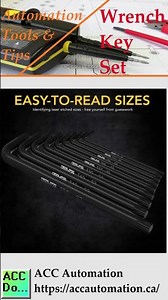 Automation Tools - Wrench Key Set