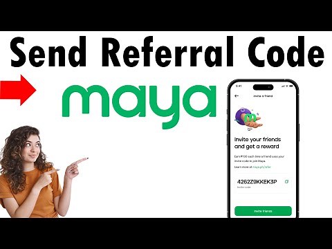 How to Send Referral Code in Maya 2025