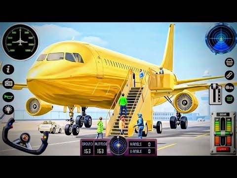 Flight Airplane City Pilot Simulator - Plane Boeing Emergency Landing - Android Gameplay