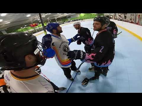 DIRTY HIT LEADS TO A FIGHT *GOPRO HOCKEY*