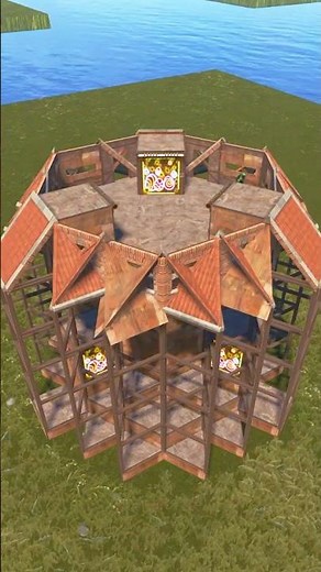 Apex Trio | Egg Base Design #rust #rustbase #rustbasedesign #rustbasebuilding #rustbasebuilding
