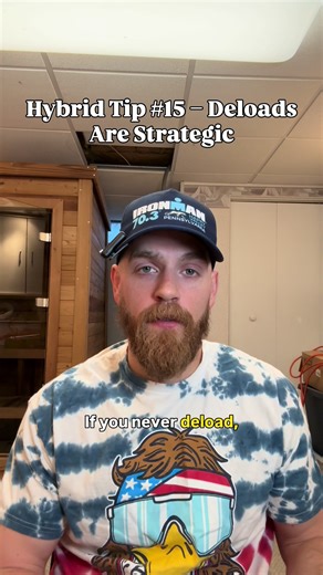 Planned easier weeks help the body absorb training. Fatigue can hide fitness if it accumulates too long. This is Episode 15 of my Balancing Hybrid Training series. The full series is pinned on my profile. #HybridAthlete #RecoveryWeek #TrainSmart #PerformanceTraining #Consistency
