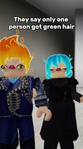 Glinda got green hair! 😱 #roblox #robloxshorts