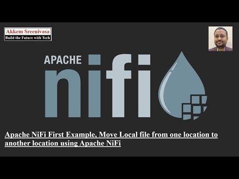 Apache NiFi First Example, Move Local file from one location to another location using Apache NiFi,
