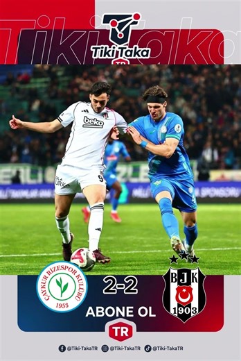 MATCH POST-GAME | Rizespor 2-2 Beşiktaş | The Eagles Close the Season in Rize with 1 Point!
