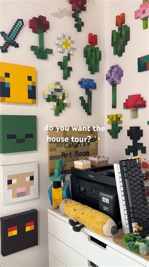 House tour except it’s my ART studio 🎨