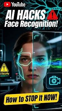 This AI Hack Bypasses Facial Recognition (And Here’s How to Stop It) #Shorts