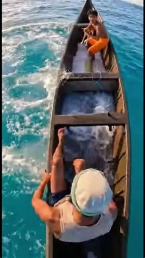 Clip Viral Great White Shark Steals The Moray Eel Beside The Boat 😱🦈🐍