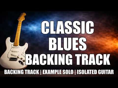 Classic Blues Backing Track – Chicago-Style Shuffle Jam for Lead Guitar