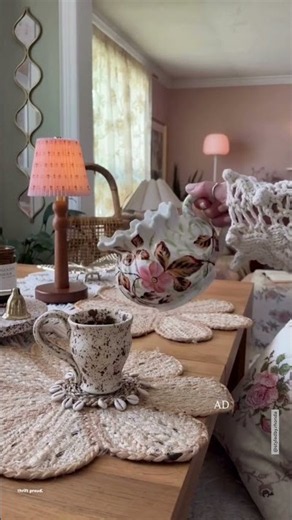 Thrifted to styled: cottagecore home decor 🏡 #cottagecore