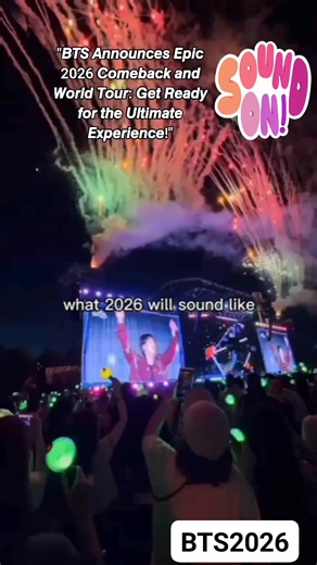 btszona20 on Instagram: ""BTS Announces Epic 2026 Comeback and World Tour: Get Ready for the Ultimate Experience!" BTS has officially announced their highly anticipated comeback in 2026 with a new album and a spectacular world tour titled "Beyond Infinity"! The comeback is set for Spring 2026 (March-May) with a new album to be released before the tour kicks off. The world tour will run from May to December 2026, featuring around 65 shows globally, spanning Asia, Europe, North America, South Amer