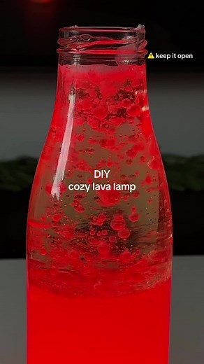 Cómo hacer una lámpara de lava DIY
