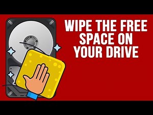 How to Securely Wipe Free Disk Space in Windows (No Software Needed)