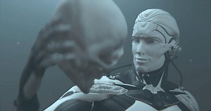 Closeup Shot Robot Holding Human Skull Stock Footage Video (100% Royalty-free) 3549643097 | Shutterstock