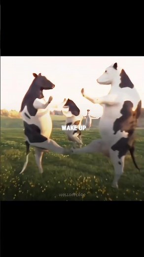 WAKE UP! IT'S THE FIRST OF THE MONTH🗣️‼️ | Cow Dancing | Meme | Funny Video | Edits | Well Off Core