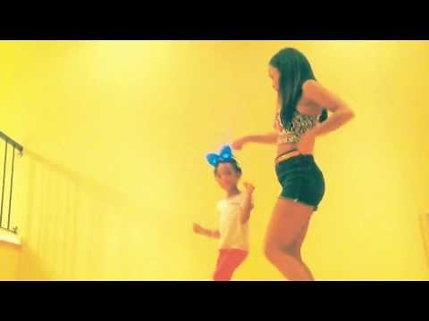 Beyonce and blue Ivy dance