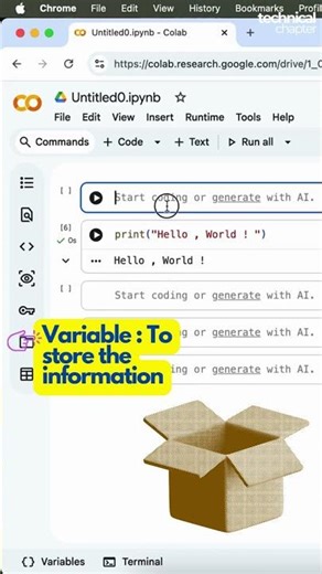 Python variables | Python Under 1 Min