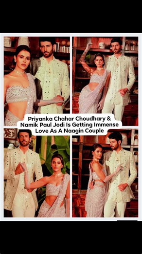 Priyanka Chahar Choudhary & Namik Paul Jodi Is Getting Immense Love As A Naagin Couple 🫢#pcc 🔥