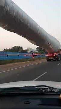 Heavy Equipment Transport On Indian Road | TATA Trucks | Long Truck