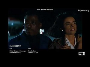 Passenger 57 (1992) end credits (VH1 live channel)