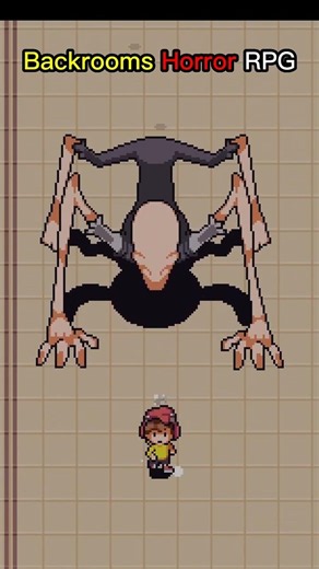 Player abilities in my indie rpg #backrooms #horrorgaming #creepy #earthbound #omori