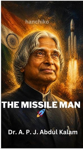 The Missile Man of India 🚀 A. P. J. Abdul Kalam#abdulkalam #motivation #success #mindset