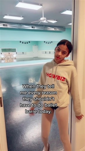 Tina's Dance Studio Prepares for Ballet Barre Class