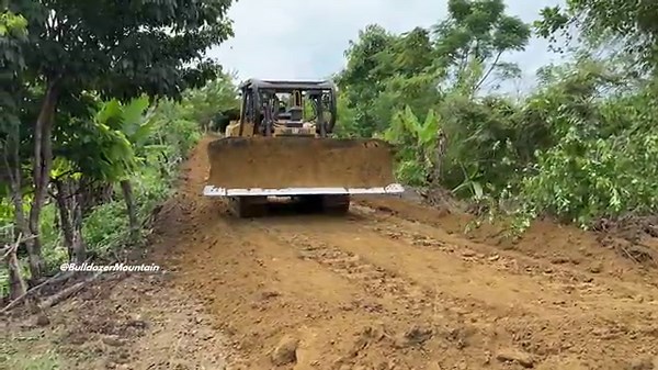 EPIC! Bulldozer Slices Through Rainforest – New Road Built in MINUTES!