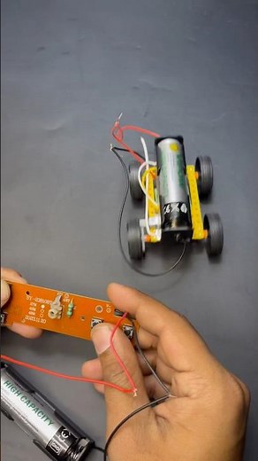 Make RC car using wireless 4 channel Receiver Transmitter #build #make #learn #diy