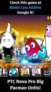 Big Pacman Enemies vs Battle Cats Boss #battlecatsmods #battlecats