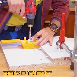 1.1M views · 110 reactions | Οδηγός για καβίλιες  ✔️ Οδηγός για ανοίγματα σε διαφορετικά μεγέθη ✔️ Ρυθμιζόμενο πώμα ✔️ Το τέλειο εργαλείο για την κατασκευή αρμών Παραγγείλετε το εδώ  https://vigoshop.gr/προϊόν/template-for-dowels-dowelkit/?sp=7715i997 | vigoshop | Facebook