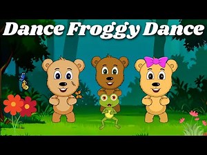 🐸 Dance Froggy Dance! | The Cutest Kids Dance Song Ever!