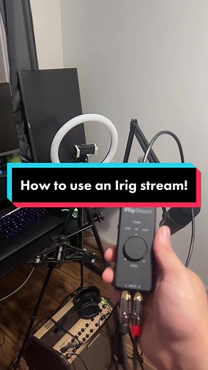 How to use an Irig stream for better live streams. #howto #howtouseirig #irigstream #iphone #musiciansoftiktok #tutorial #irigstreamtutorial #irig #live #tiktoklive #livestream #howtotiktok